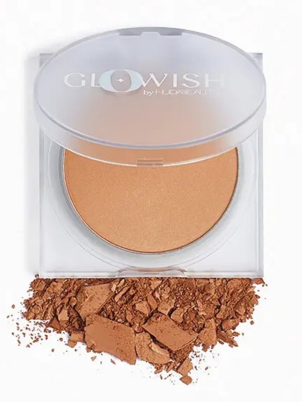 Huda Beauty GLOWISH Luminous Pressed Powder in 05 Medium